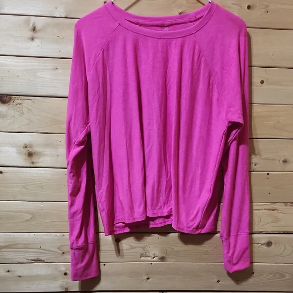 Beyond Yoga Shirt Size Small Hot Pink - Picture 1 of 8
